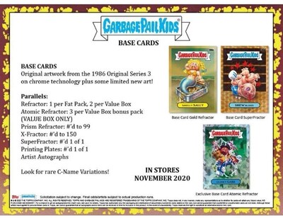 Foto 2 | Caja Bláster Trading Card Topps 2020 Gpk Chrome De La Tercera Serie - Venta Internacional.