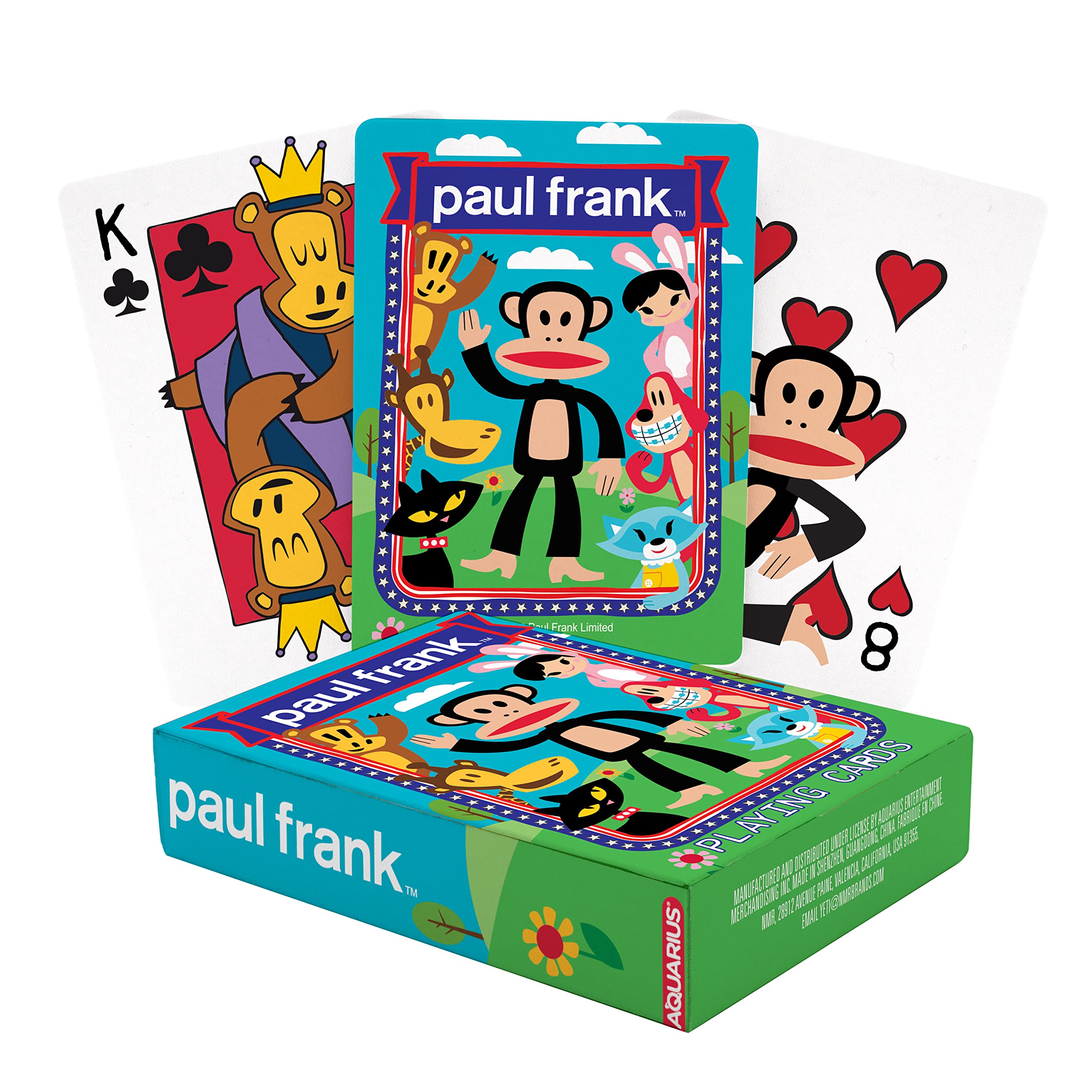 Foto 2 pulgar | Baraja De Cartas Aquarius Con Temática De Paul Frank  Coleccionables - Venta Internacional.