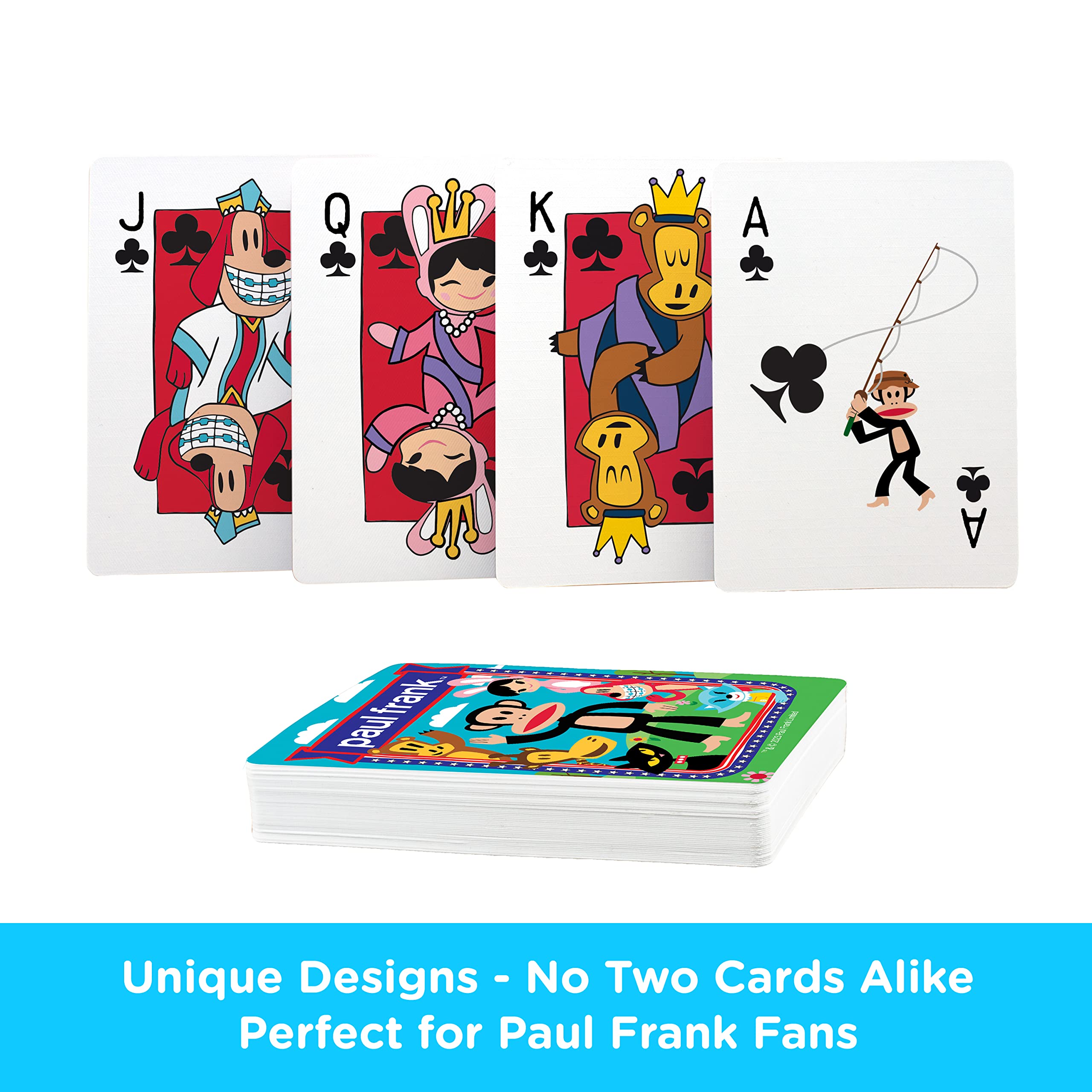 Foto 4 pulgar | Baraja De Cartas Aquarius Con Temática De Paul Frank  Coleccionables - Venta Internacional.