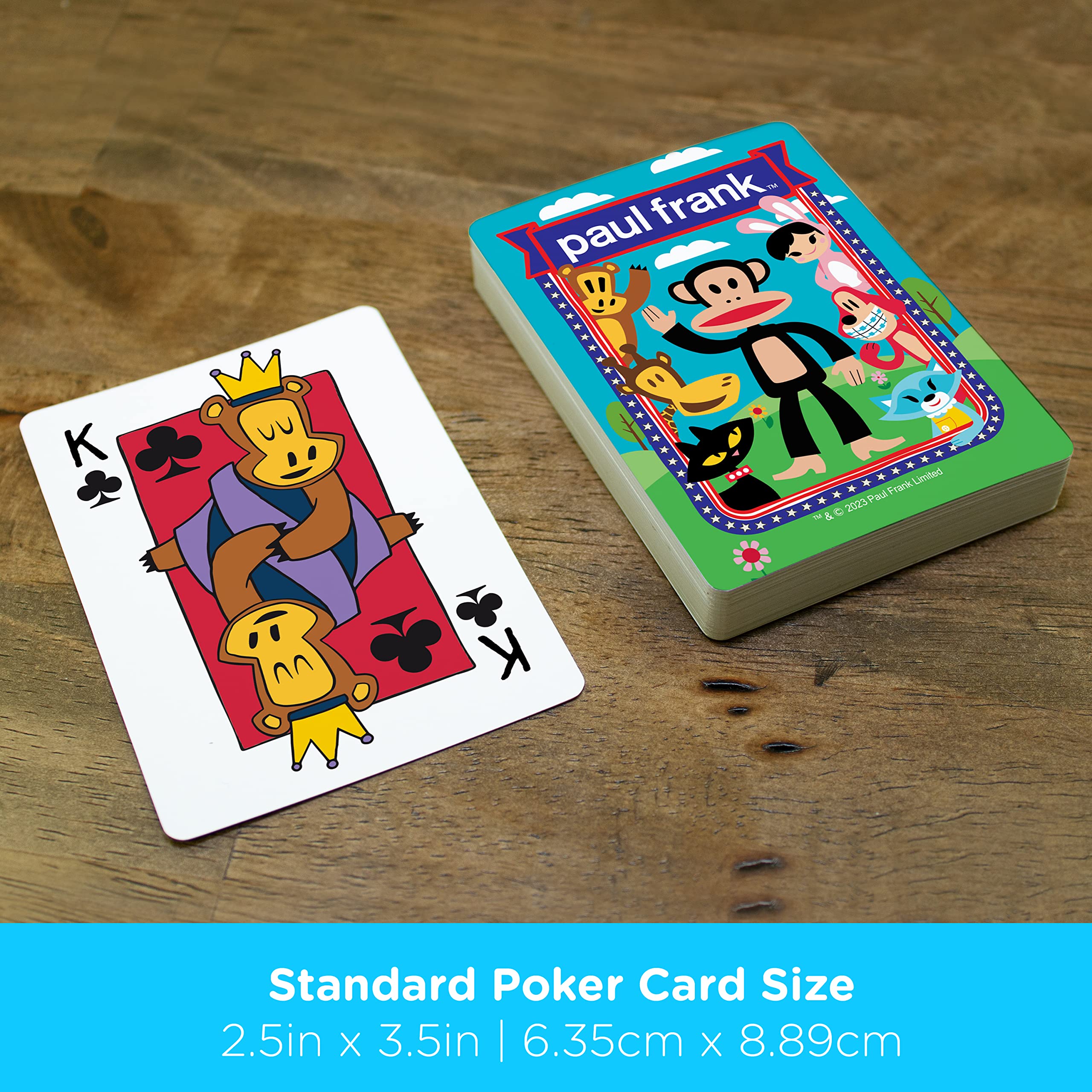Foto 5 | Baraja De Cartas Aquarius Con Temática De Paul Frank  Coleccionables - Venta Internacional.
