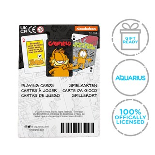 Foto 7 | Baraja De Cartas Con Temática De Aquarius Garfield Con Licencia Oficial - Venta Internacional.