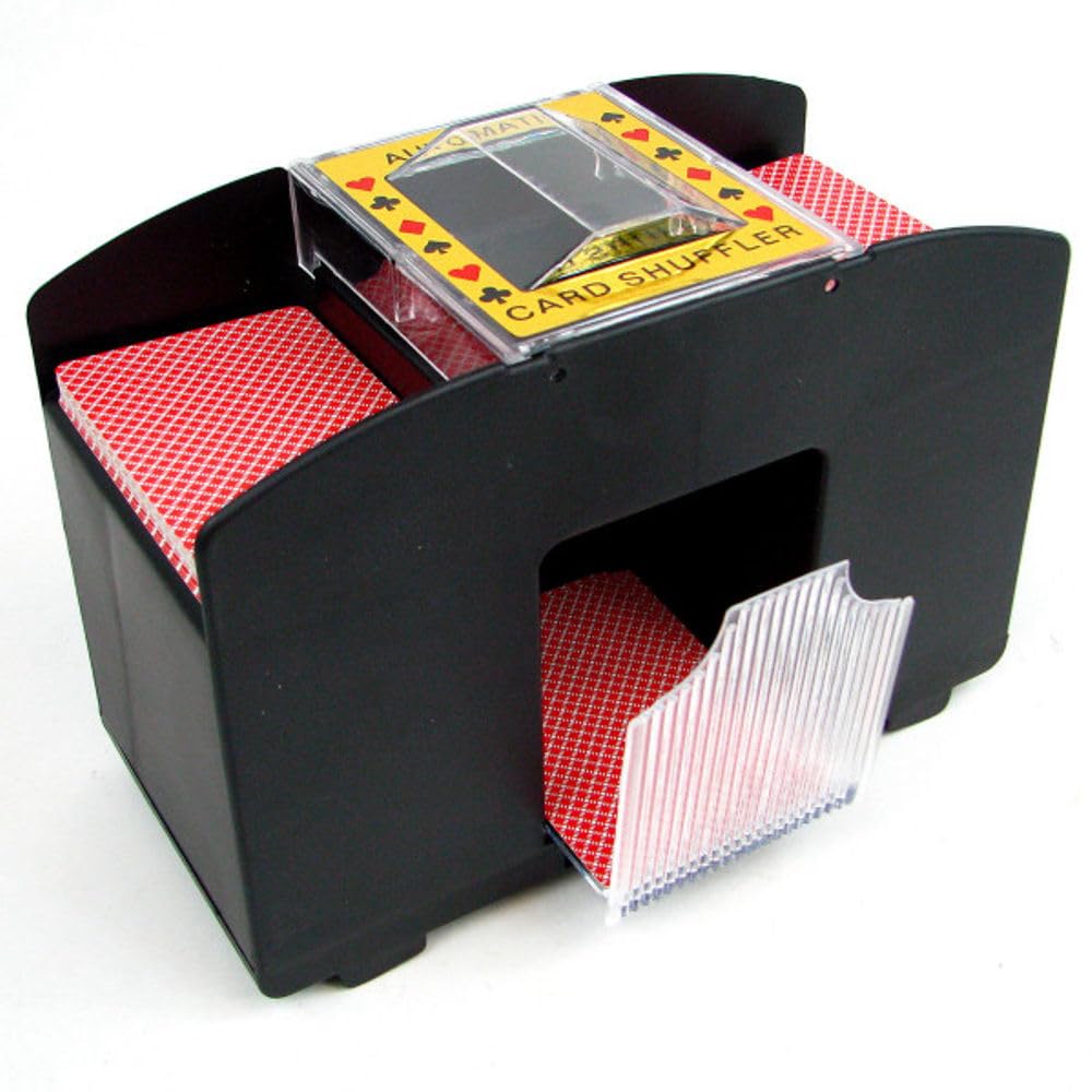 Foto 2 pulgar | Barajador Automático De Cartas Trademark Poker De 4 Barajas  Funciona Con Pilas - Venta Internacional.