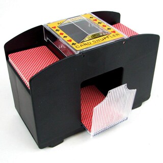 Foto 1 | Barajador Automático De Cartas Trademark Poker De 4 Barajas Funciona Con Pilas - Venta Internacional.