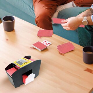 Foto 2 | Barajador Automático De Cartas Trademark Poker De 4 Barajas Funciona Con Pilas - Venta Internacional.