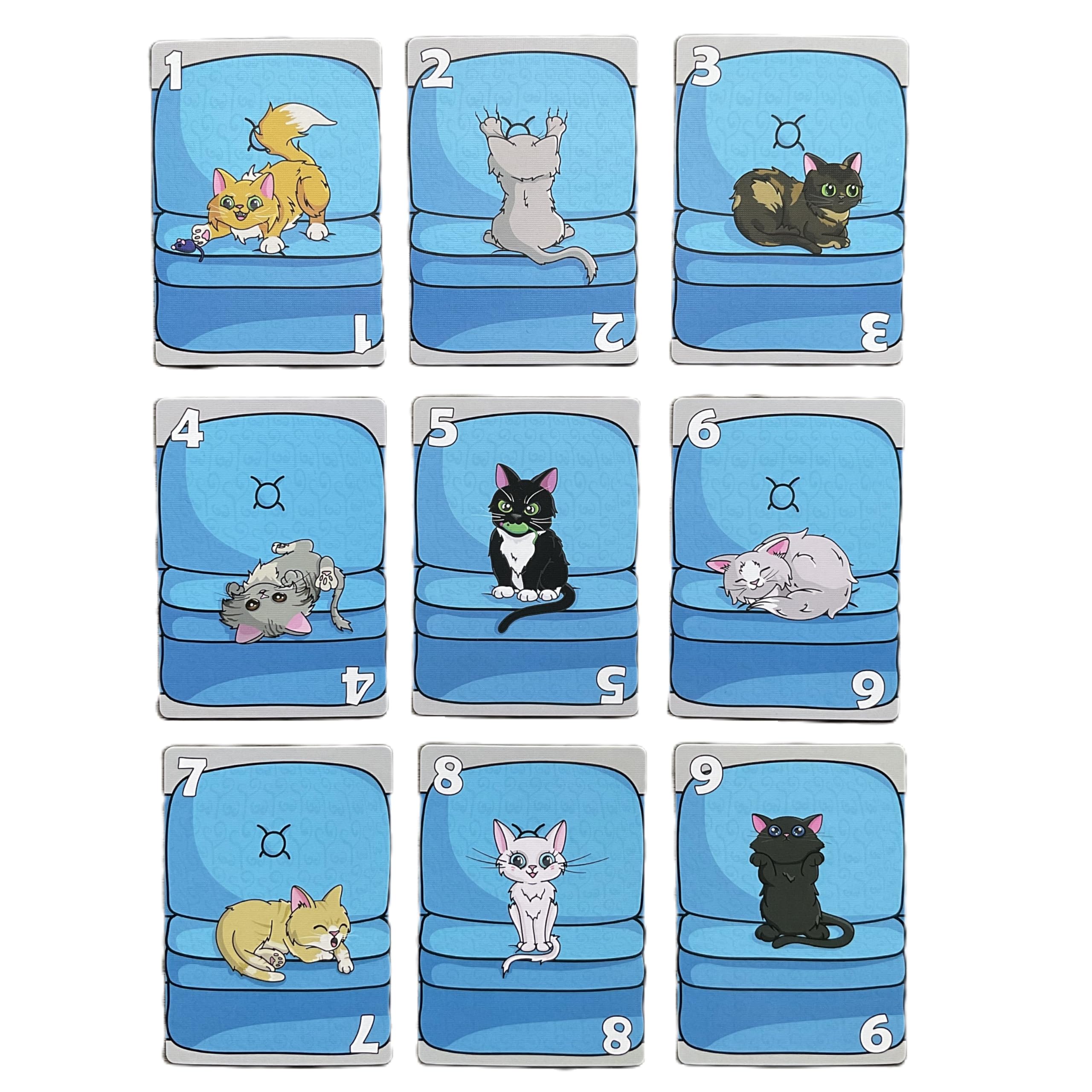 Foto 6 | Juego De Cartas The Dusty Tophat Couch Kittens Para Amantes De Los Gatos - Venta Internacional.