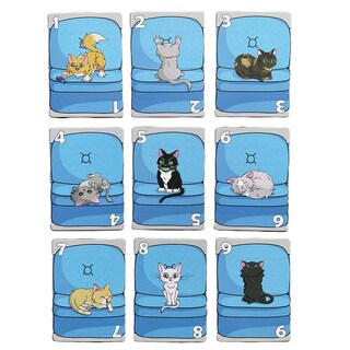 Foto 6 | Juego De Cartas The Dusty Tophat Couch Kittens Para Amantes De Los Gatos - Venta Internacional.