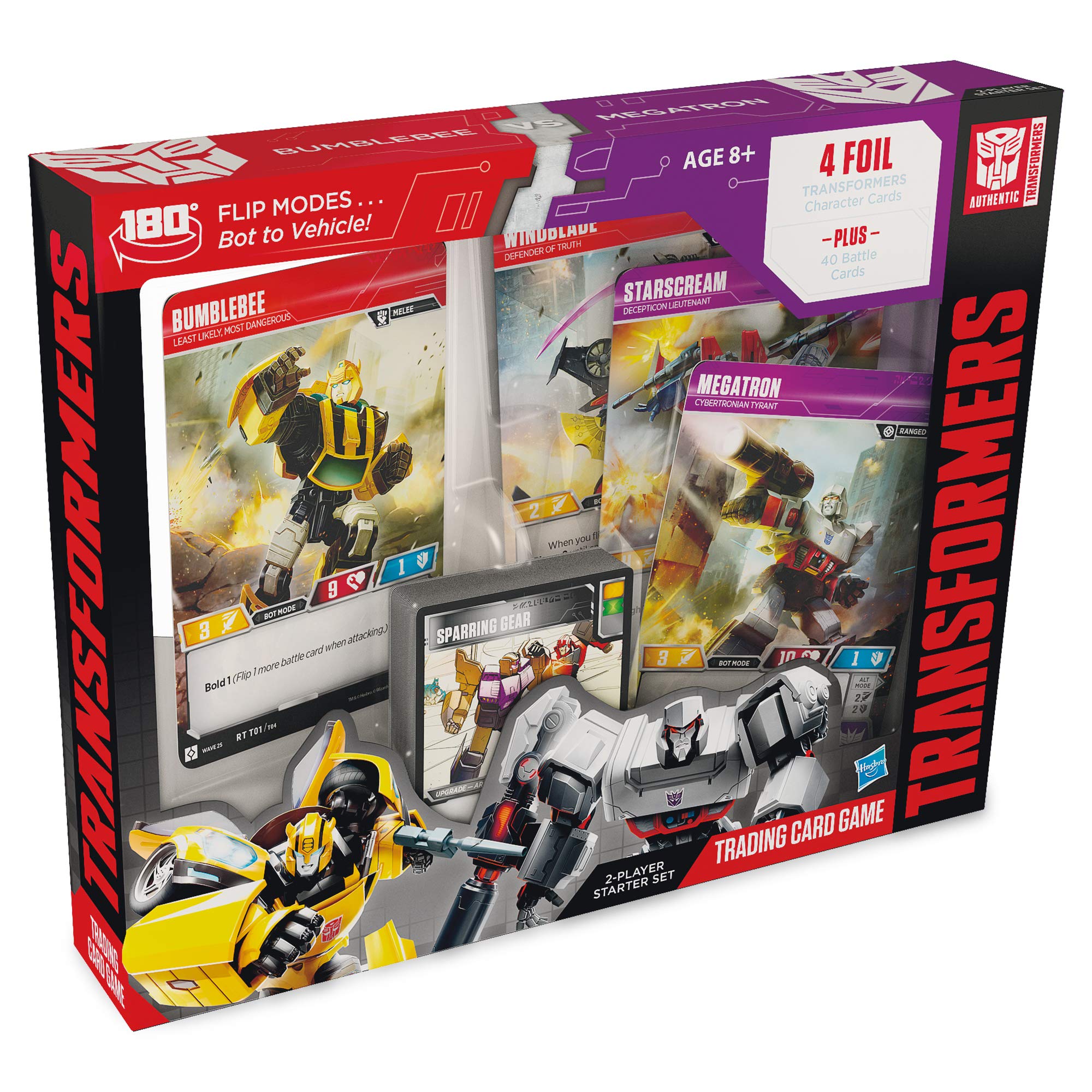 Foto 2 pulgar | Transformers Tcg Bumblebee Contra Set De Inicio Megatron Para 2 Jugadores - Venta Internacional.