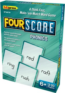 Foto 1 | Recursos Creados Por Un Profesor De Juegos De Cartas Four Score Phonics 6+ - Venta Internacional.