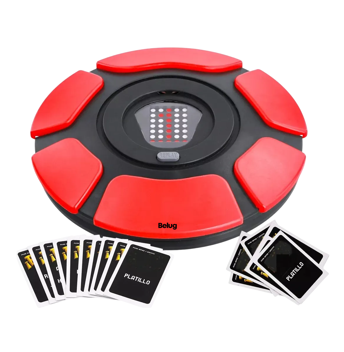 Foto 2 pulgar | Juegos De Mesa  Belug Familiares  Juegos De Cartas Para Fiestas 2.0 Negro Rojo