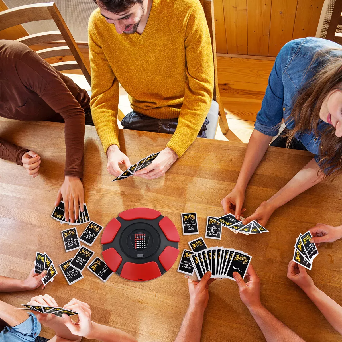 Foto 4 pulgar | Juegos De Mesa  Belug Familiares  Juegos De Cartas Para Fiestas 2.0 Negro Rojo