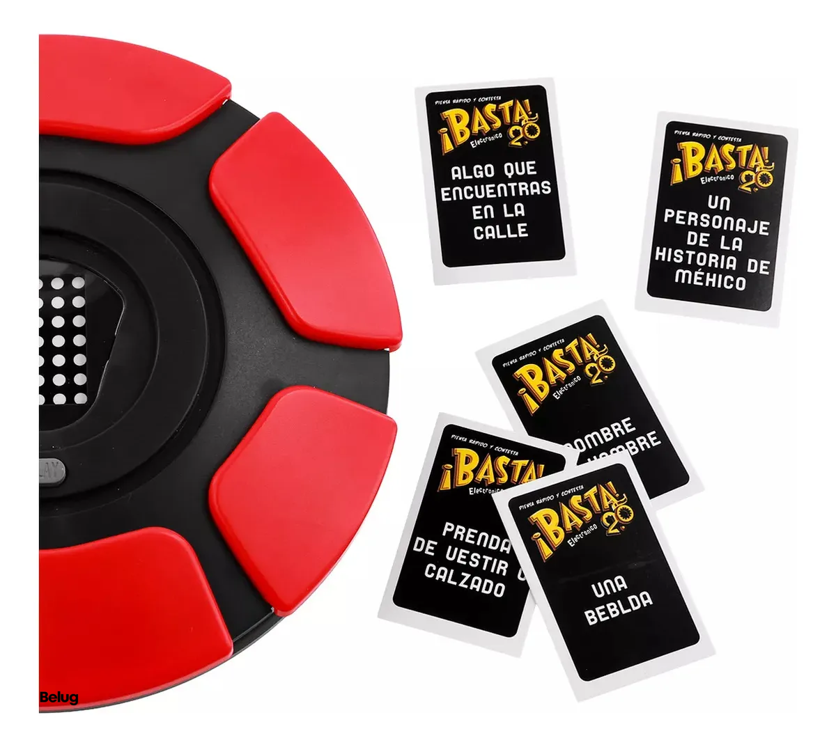 Foto 5 pulgar | Juegos De Mesa  Belug Familiares  Juegos De Cartas Para Fiestas 2.0 Negro Rojo