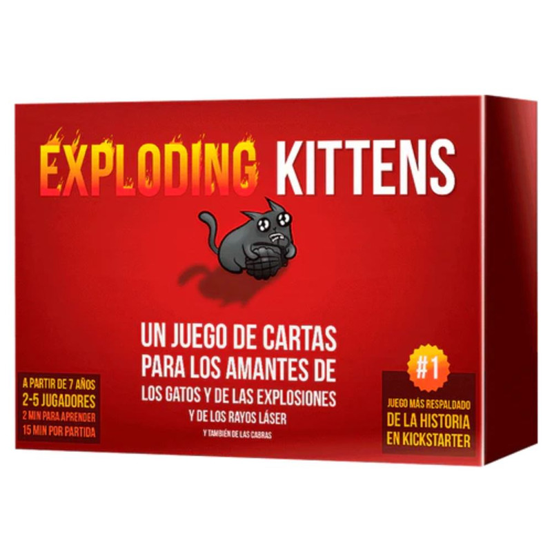 Foto 2 pulgar | Juego Exploding Kittens Original