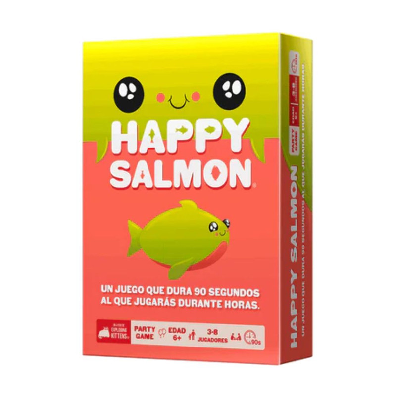 Foto 2 pulgar | Juego de Mesa Happy Salmon Exploding Kittens en Español