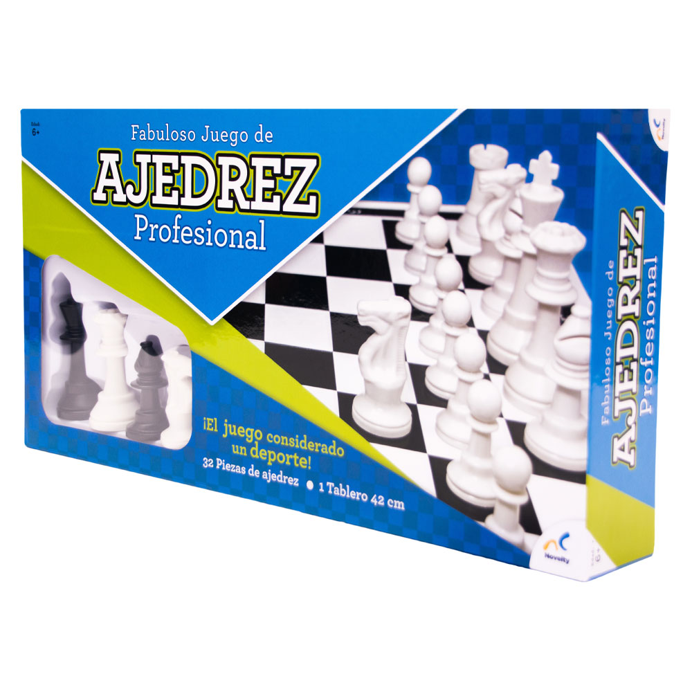 Foto 3 | Ajedrez Profesional Novelty Multicolor