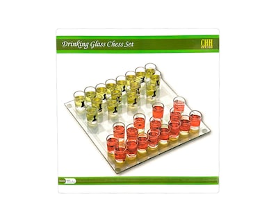 Foto 1 | Juego de Ajedrez de Vidrio Chh Games Drinking Shot Glass