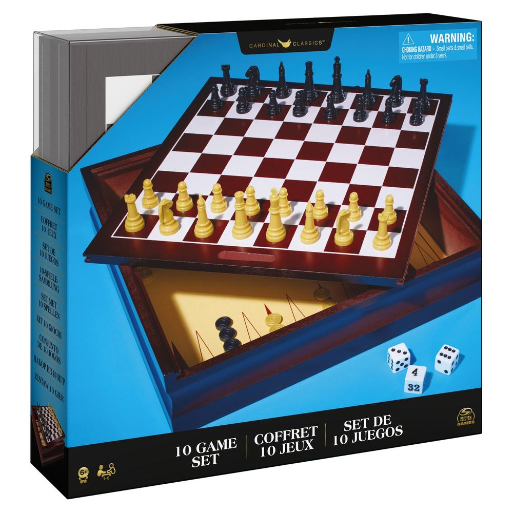 Foto 1 | Set de 10 Juegos Deluxe Spin Master Cardinal: Classics