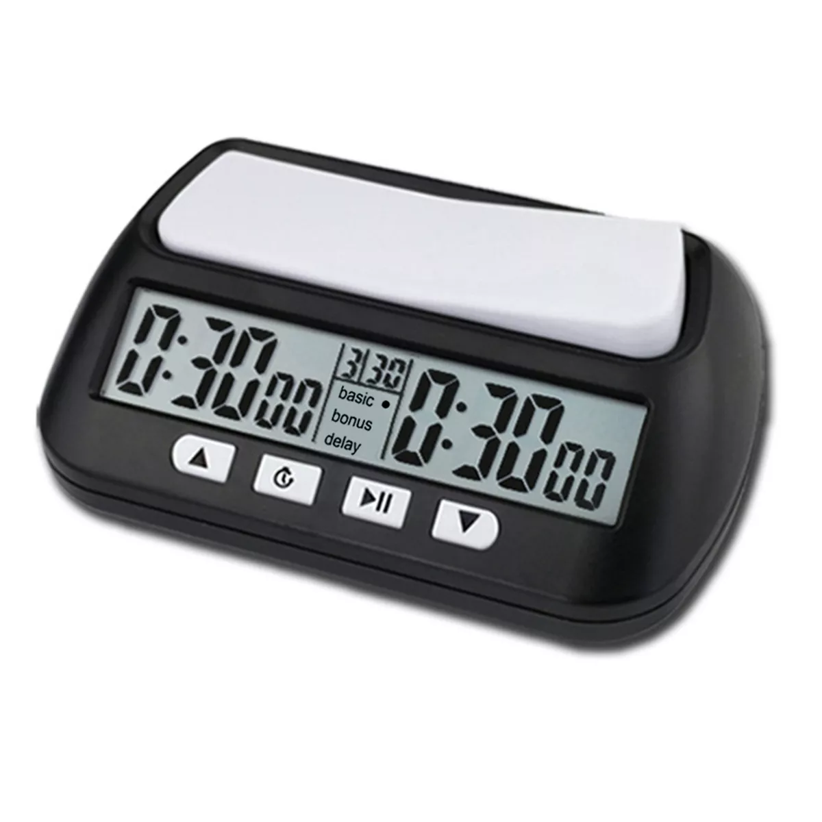 Reloj de Ajedrez Profesional Temporizador Digital Eo Safe Imports Esi-12977 Negro