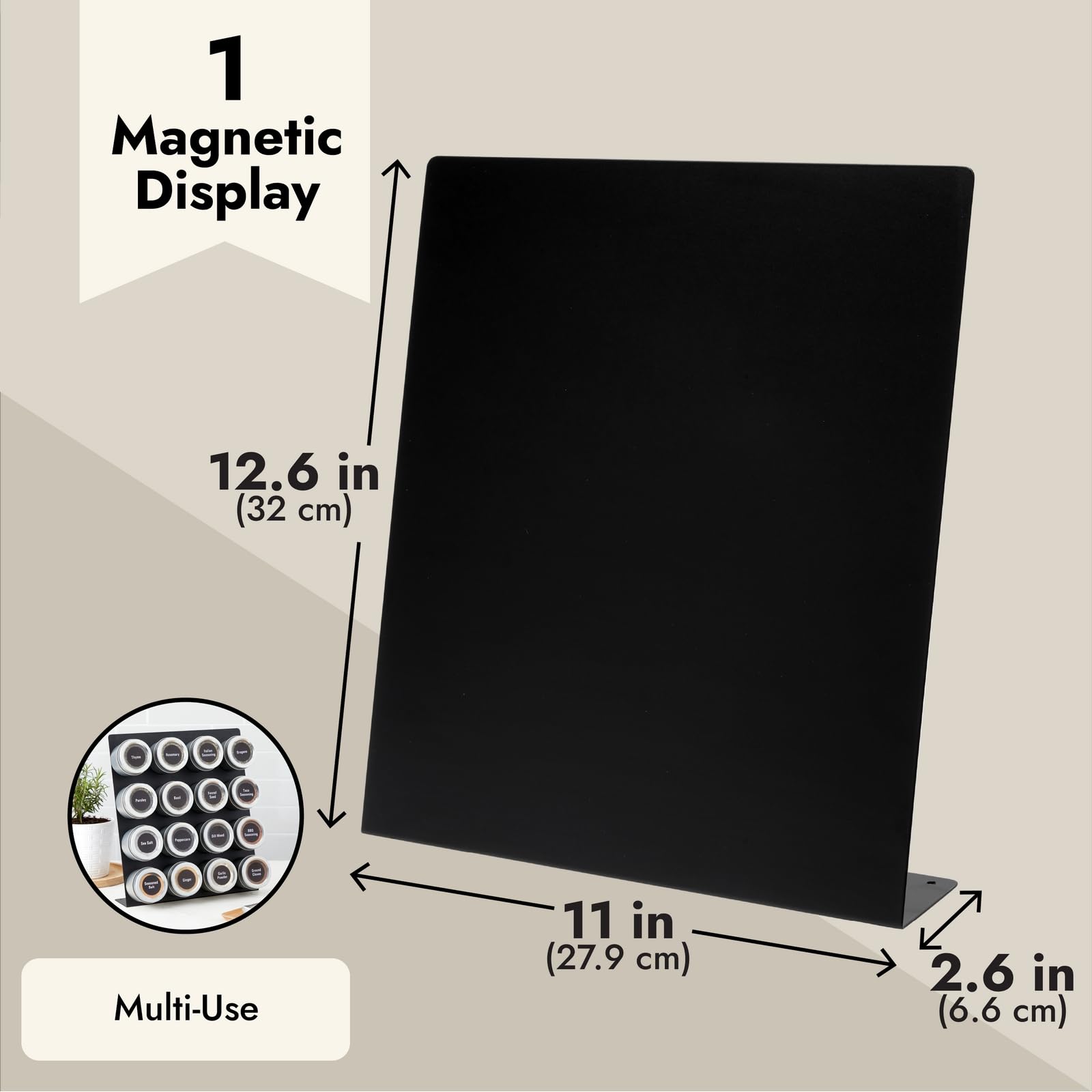 Foto 5 | Tablón De Anuncios Magnético Juvale Para Mesas (32 Cm) - Venta Internacional.