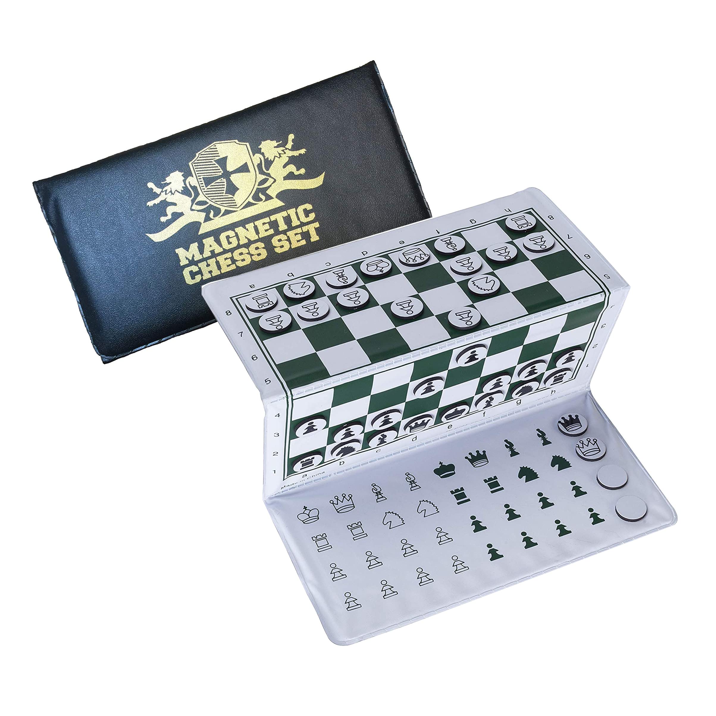 Set De Ajedrez We Games Magnetic Mini Travel Con Tablero De Ajedrez - Venta Internacional.