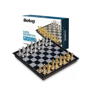 Foto 1 | Ajedrez Profesional Belug Y Magnético Dorado/plateado