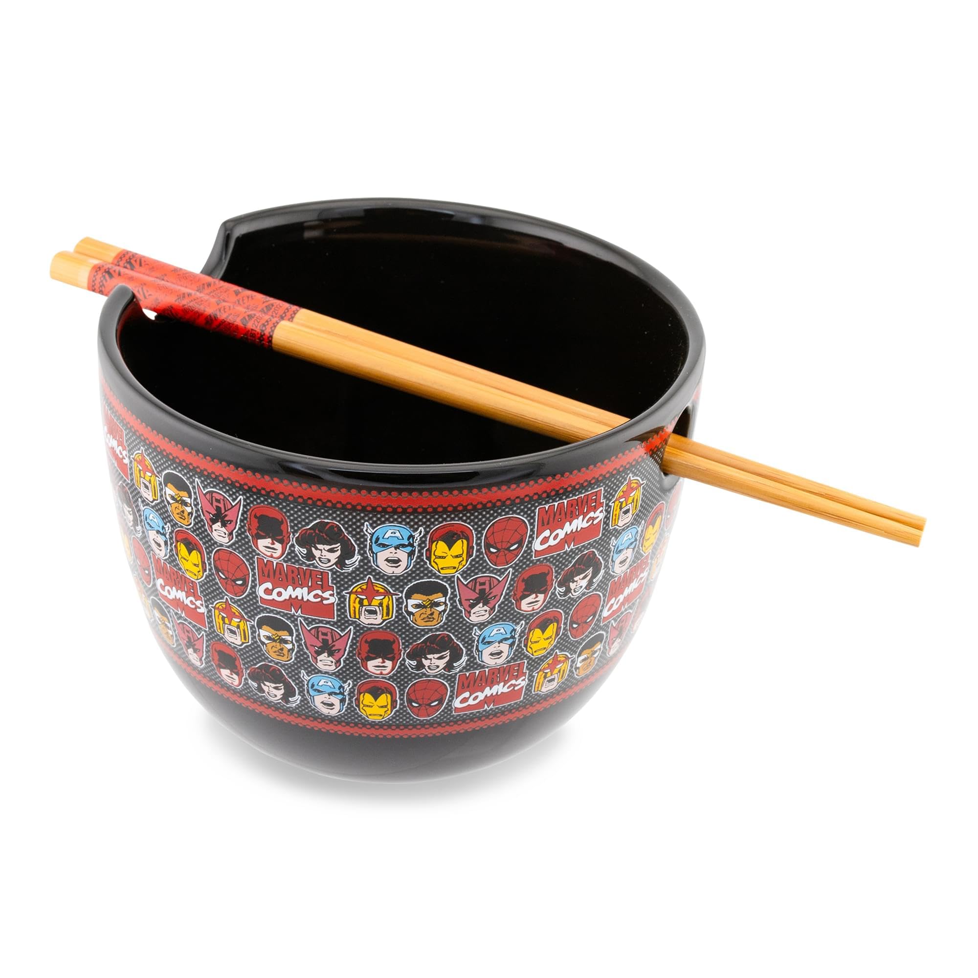 Foto 3 pulgar | Set De Vajilla Ramen De Cerámica Para Superhéroes De Marvel Comics - Venta Internacional.