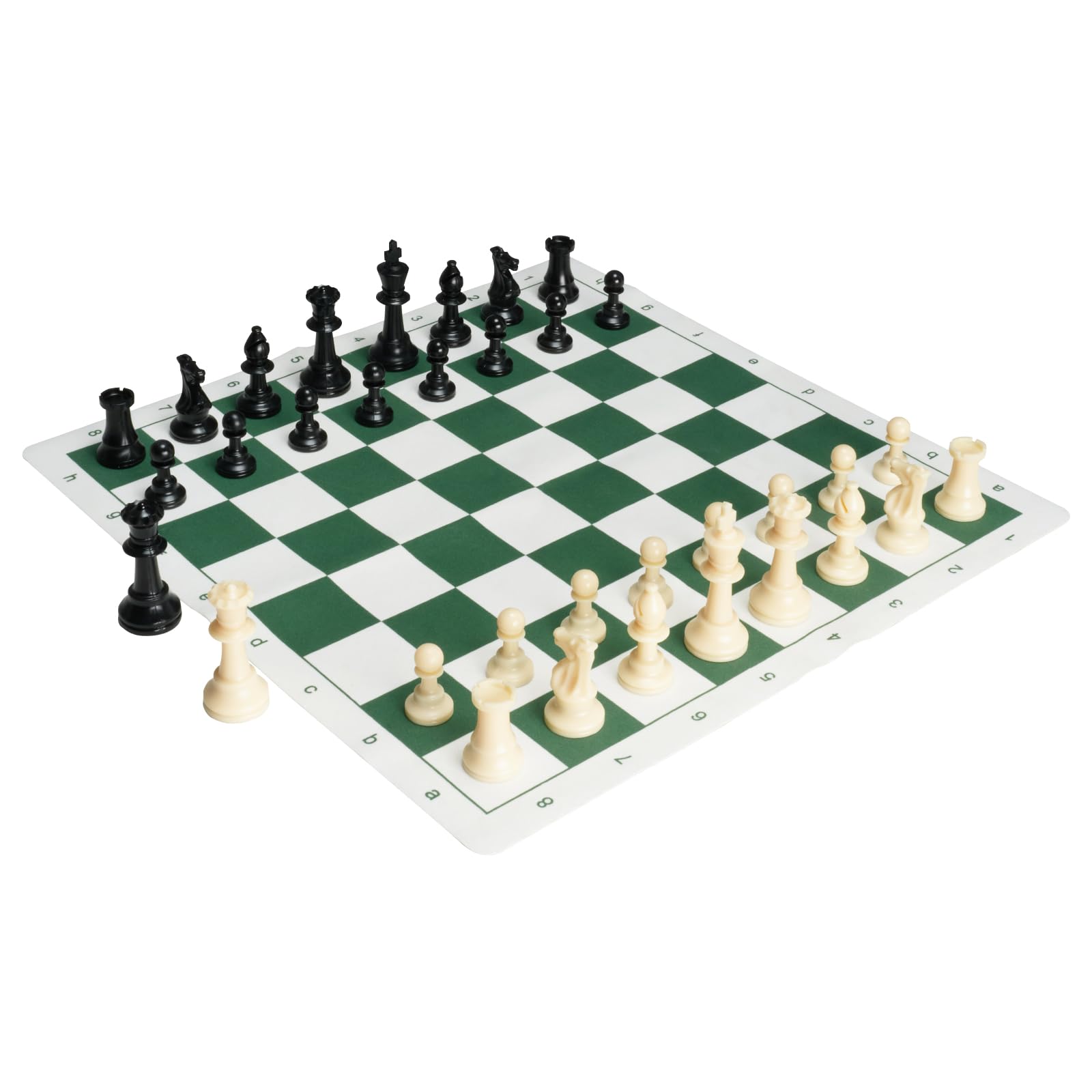 Foto 1 | Juego De Ajedrez Vevor Tournament Enrollable De Silicona De 50 Cm Con Bolsa - Venta Internacional.