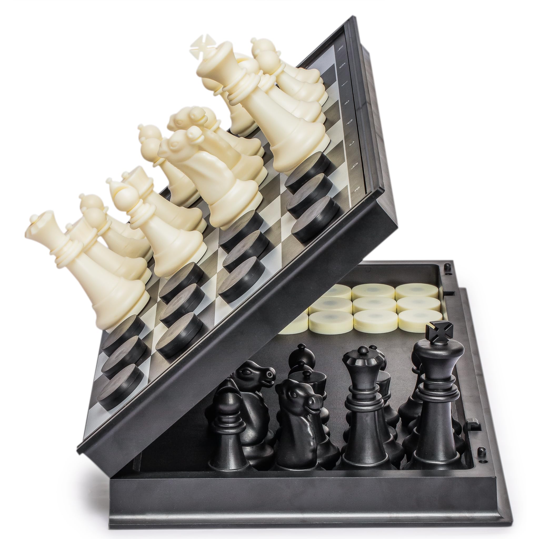 Foto 1 | Set De Juego De Mesa Yellow Mountain Imports Chess & Checkers - Venta Internacional.