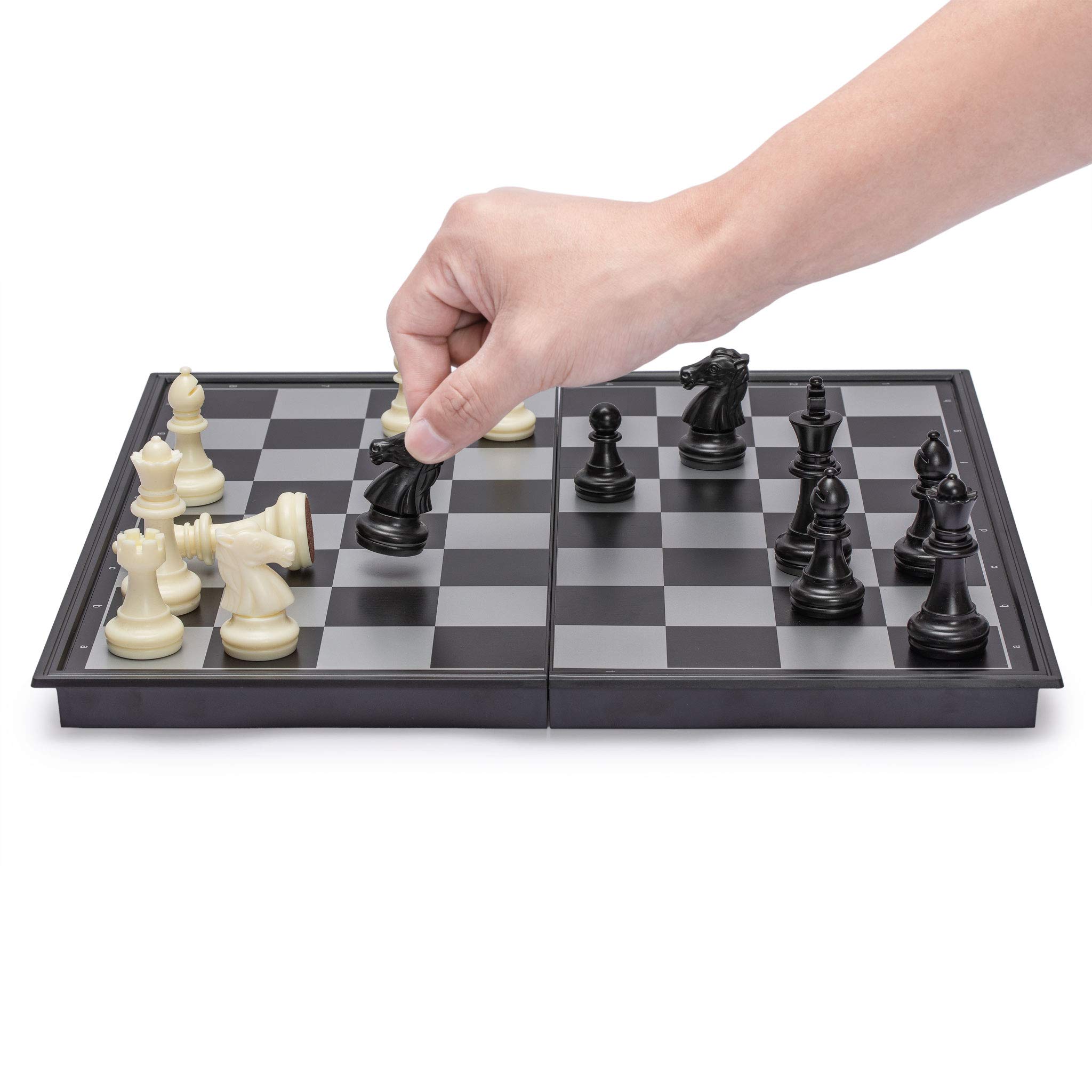 Foto 5 pulgar | Set De Juego De Mesa Chess & Checkers Yellow Mountain Imports - Venta Internacional.