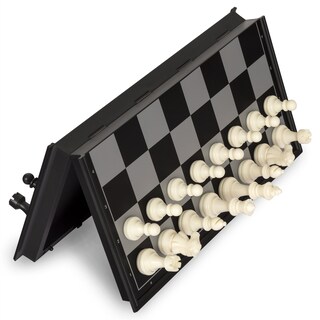 Foto 6 | Set De Juego De Mesa Chess & Checkers Yellow Mountain Imports - Venta Internacional.