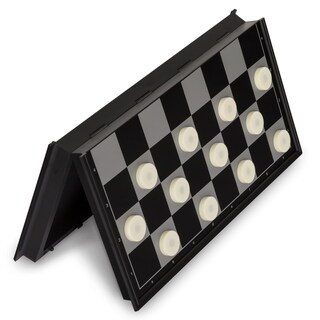 Foto 7 | Set De Juego De Mesa Chess & Checkers Yellow Mountain Imports - Venta Internacional.
