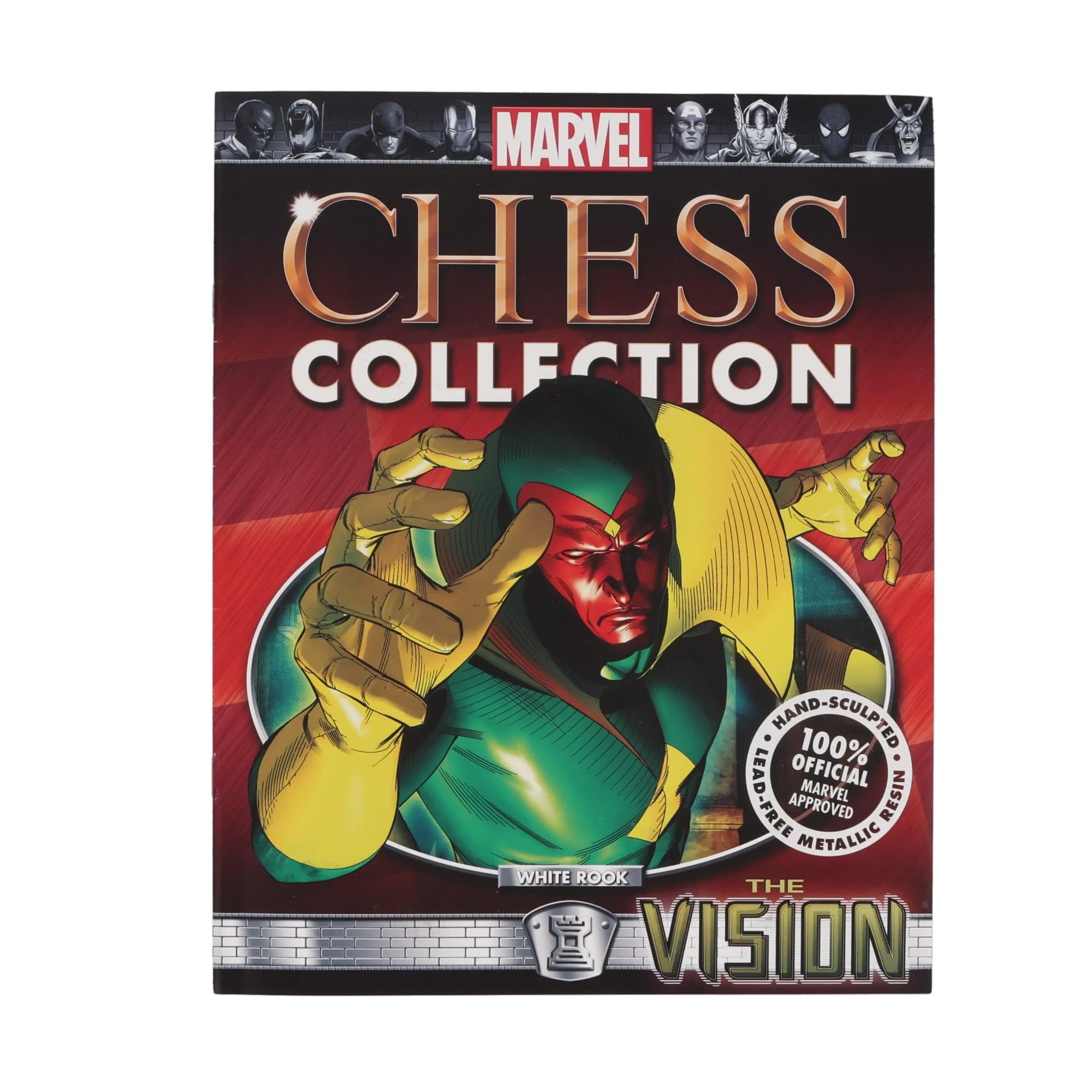 Foto 2 pulgar | Set De Ajedrez Eaglemoss Marvel Chess Collection Vision #23 - Venta Internacional.