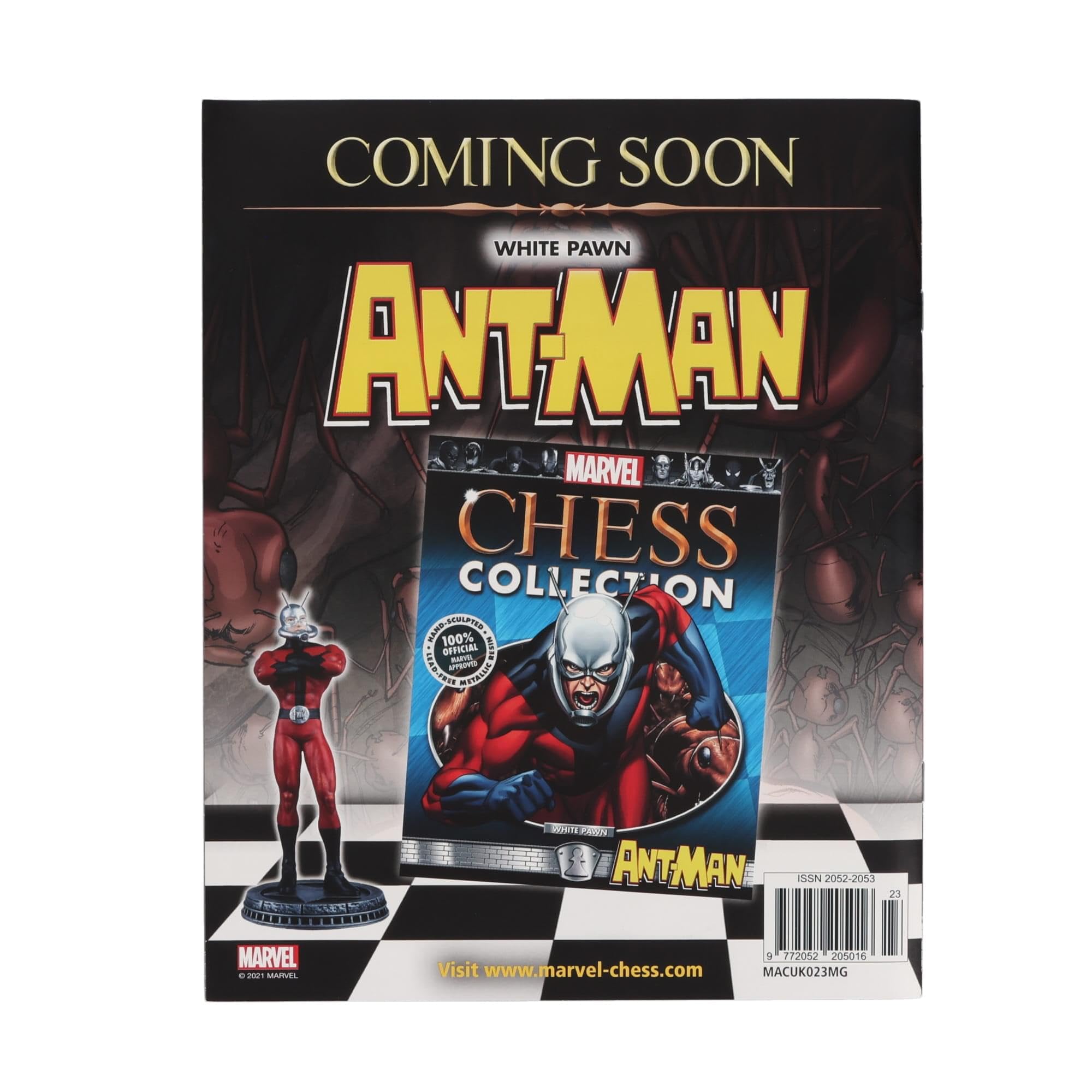 Foto 6 pulgar | Set De Ajedrez Eaglemoss Marvel Chess Collection Vision #23 - Venta Internacional.