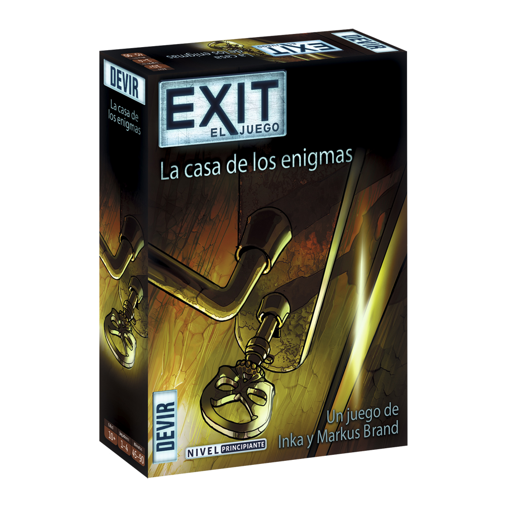 Foto 2 pulgar | Juego de Deducción Devir Exit La Casa de los Enigmas Nivel Principiante