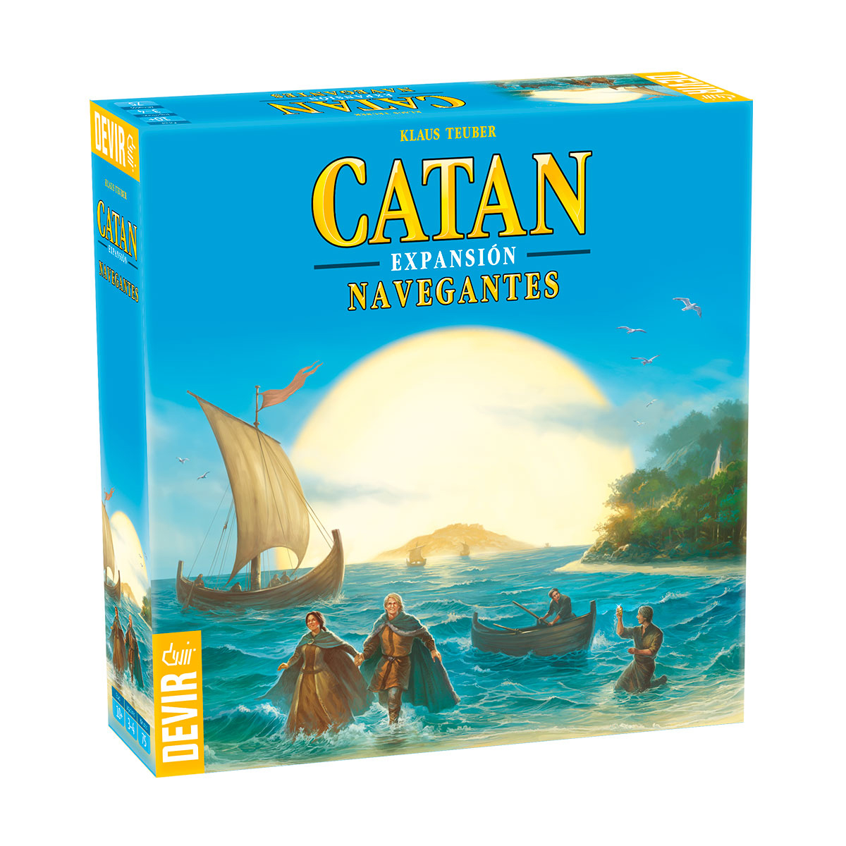 Foto 1 | Juego de Mesa Devir Catan Navegantes Expansión