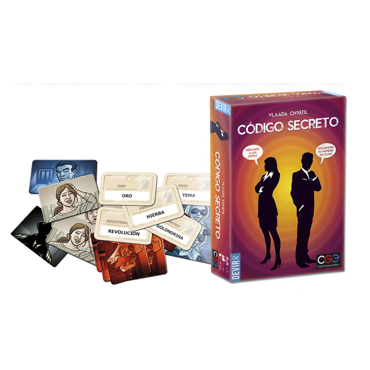 Foto 1 | Juego de Mesa Devir Código Secreto