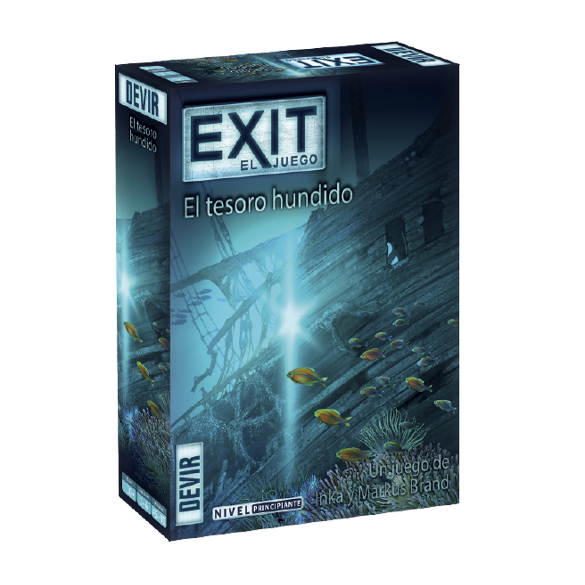 Juego de Deducción Devir Exit El Tesoro Hundido Nivel Principiante