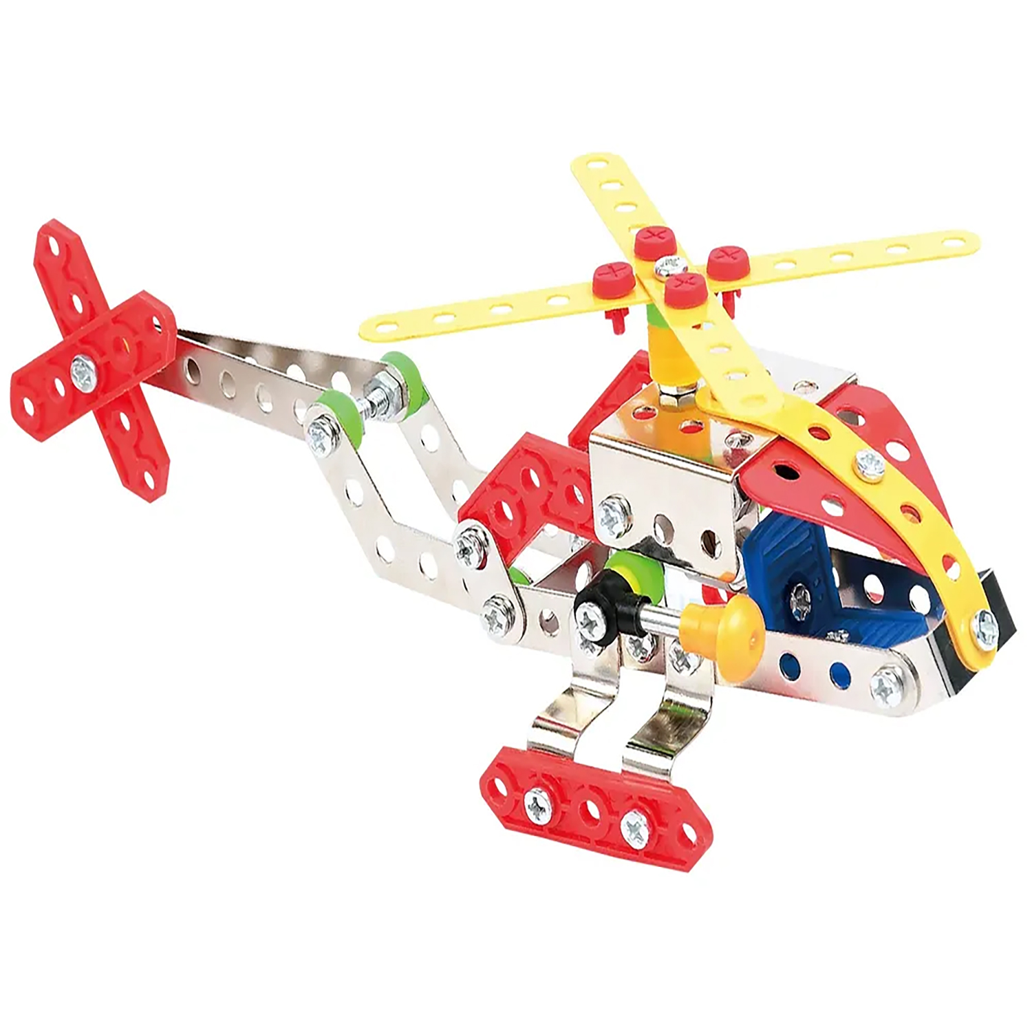 Foto 1 | Helicóptero Mediano Wuundentoy Mecano Play With Tools