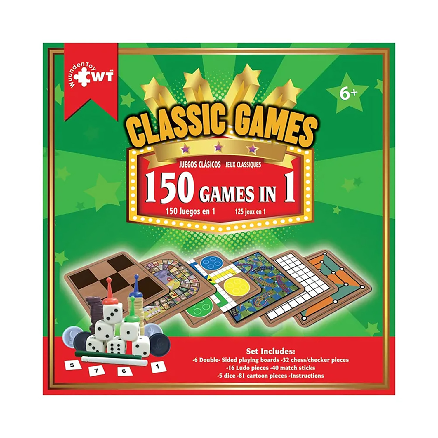 Juegos de Mesa Wuundentoy 150 de 1