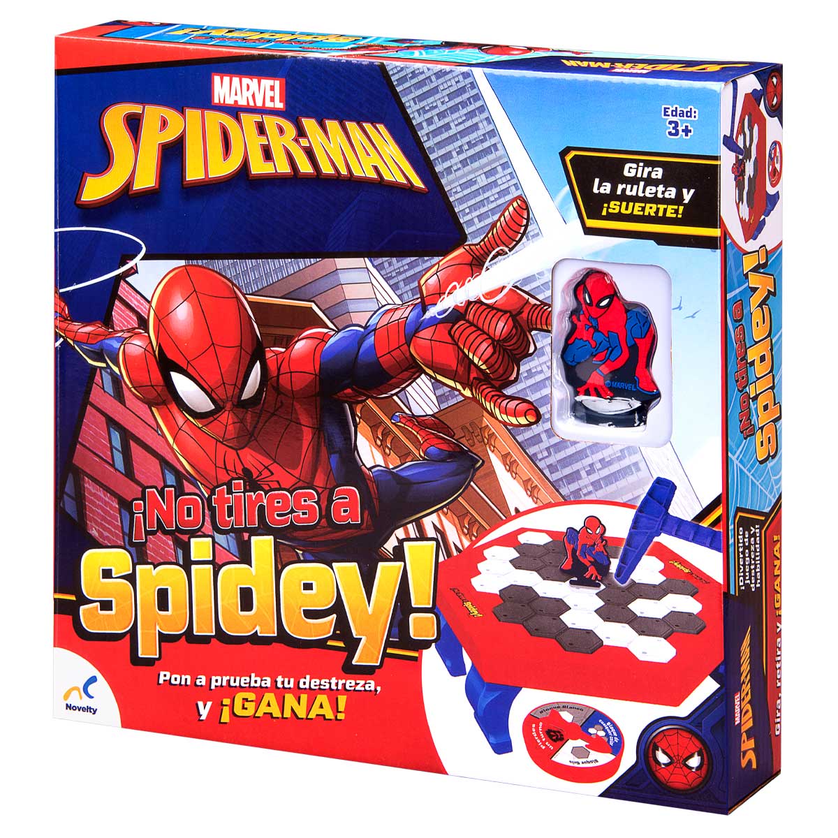 Foto 2 pulgar | Juego de Mesa para Niños no Tires a Spiderman Novelty