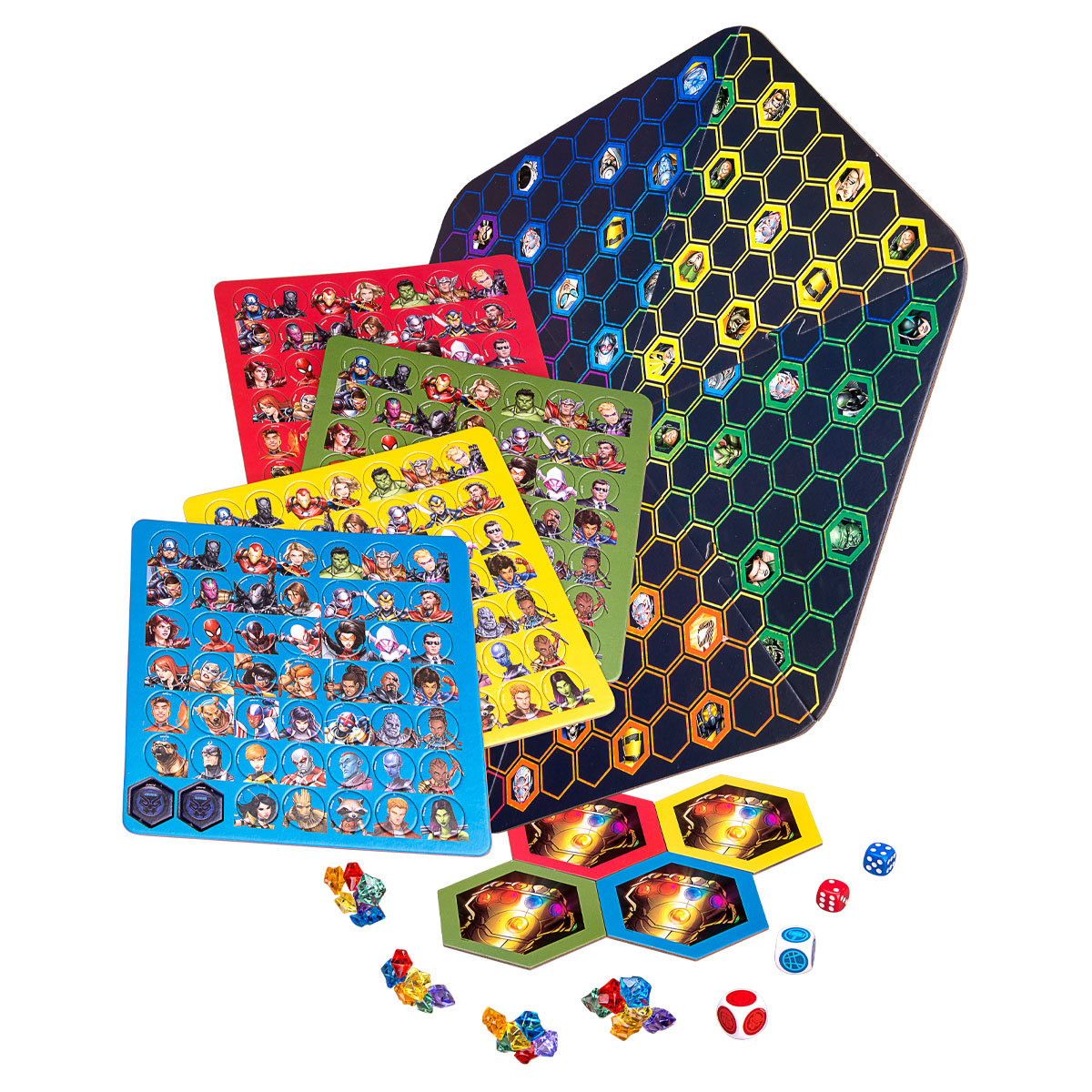 Foto 3 pulgar | Juego de Mesa Marvel Hex Novelty