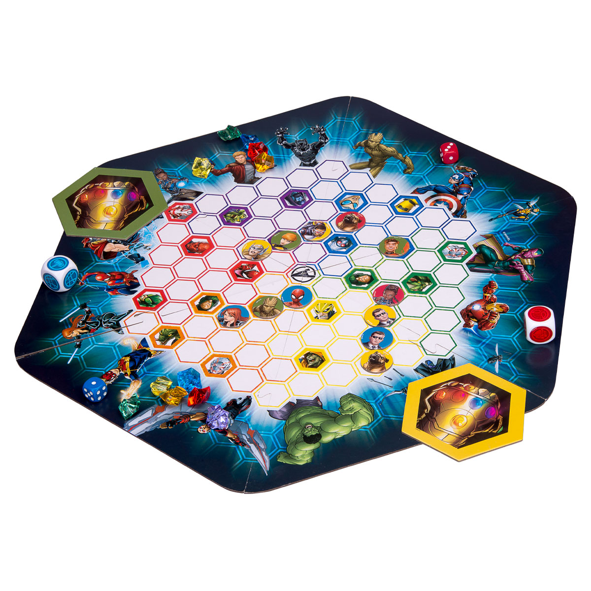 Foto 4 pulgar | Juego de Mesa Marvel Hex Novelty
