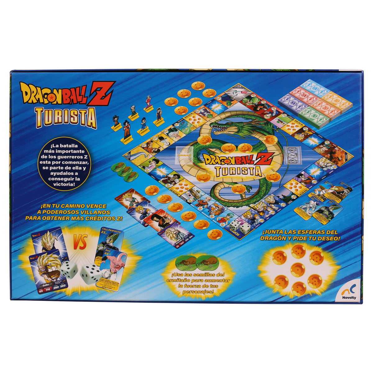 Foto 5 pulgar | Juego de Mesa Turista de Dragon Ball Novelty