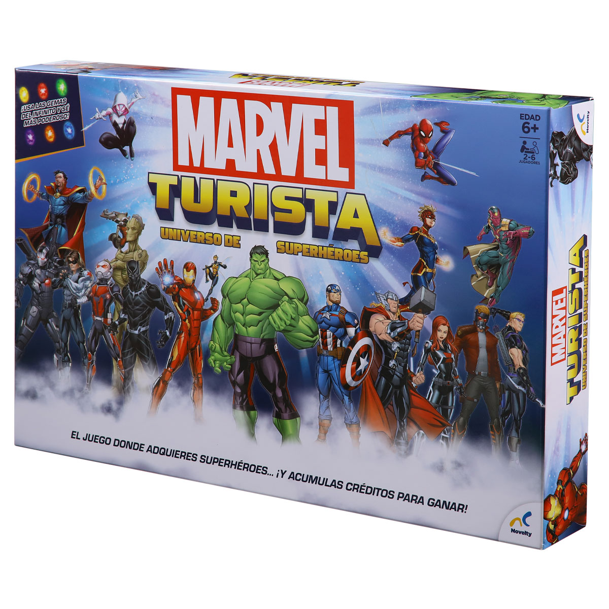 Foto 3 pulgar | Juego de Mesa Turista de Marvel Novelty