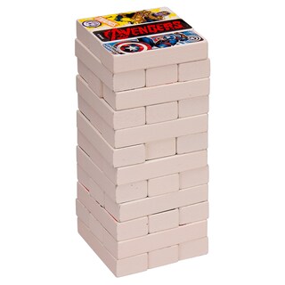 Foto 3 | Juego de Mesa para Niños Torre de Madera 3 en 1 Avengers