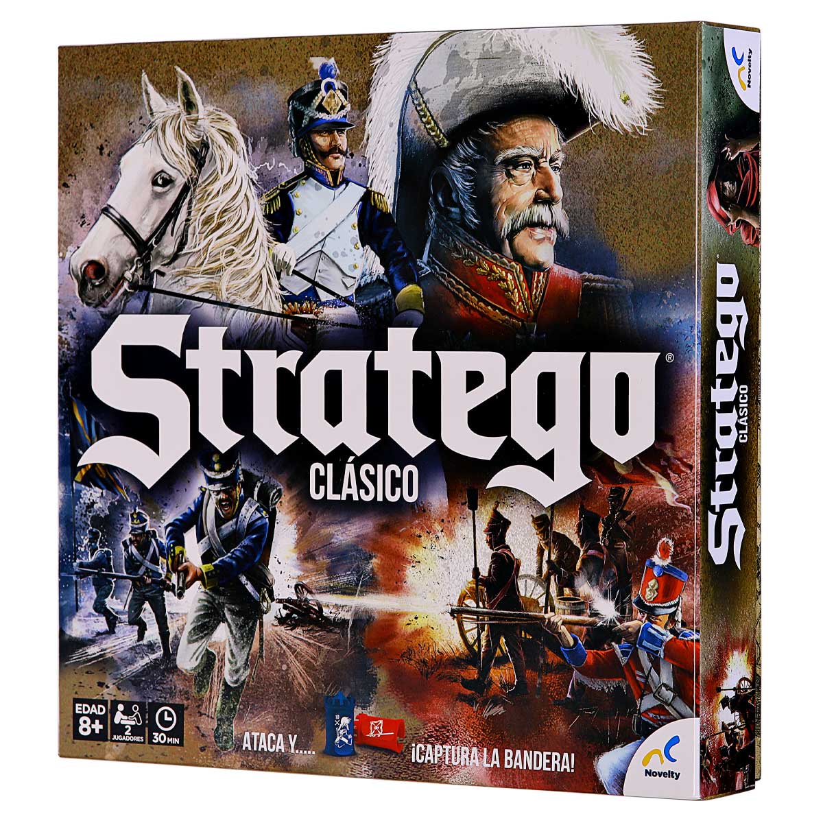 Foto 3 pulgar | Juego de Mesa Stratego Clásico de Novelty