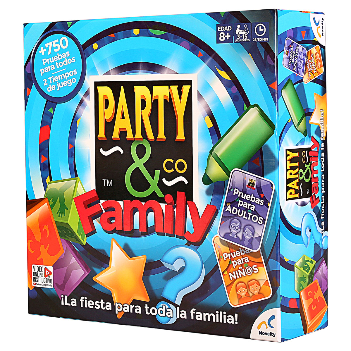 Juego de Mesa Party y Co Family/Novelty