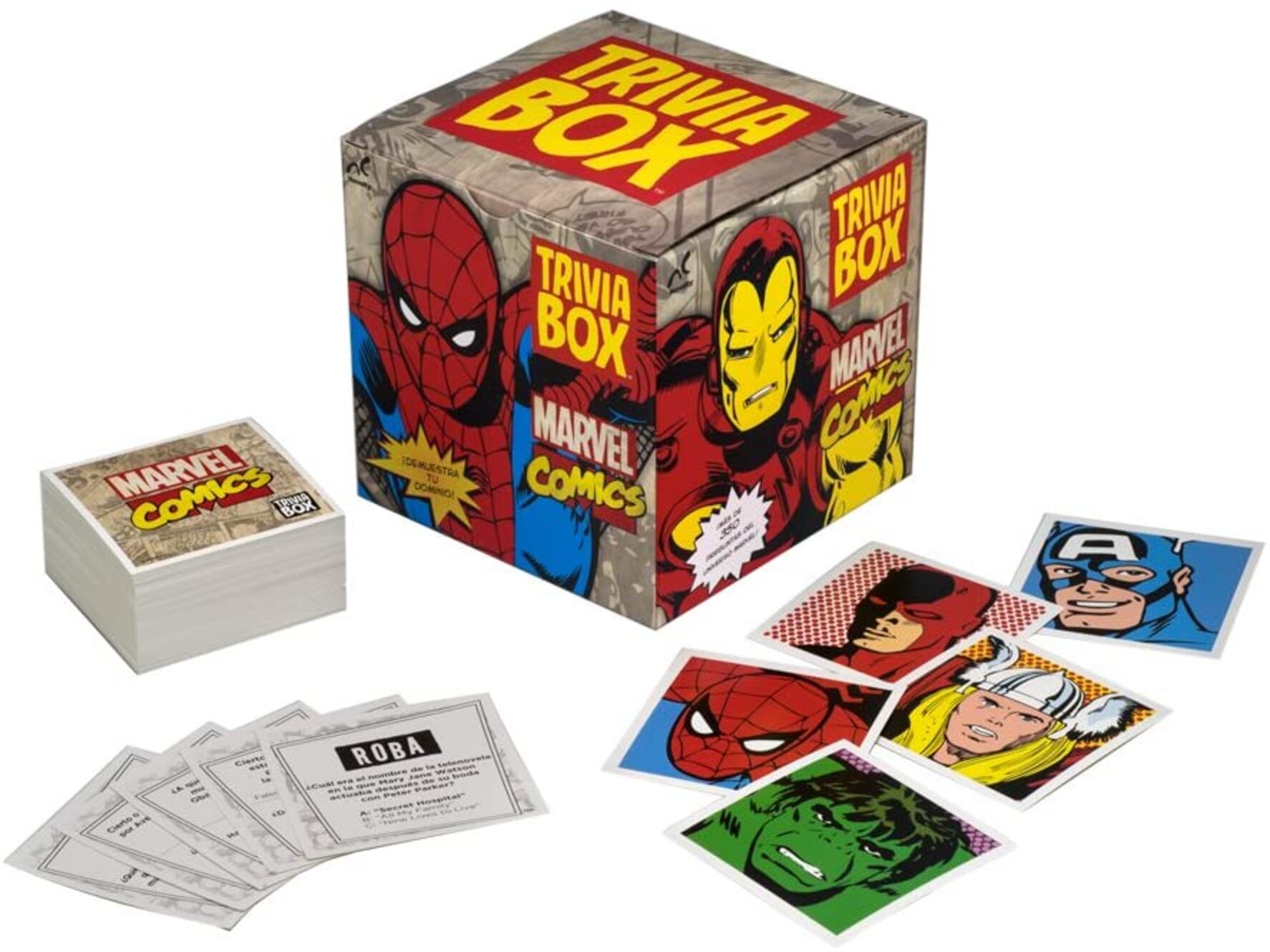 Caja Trivia de Marvel