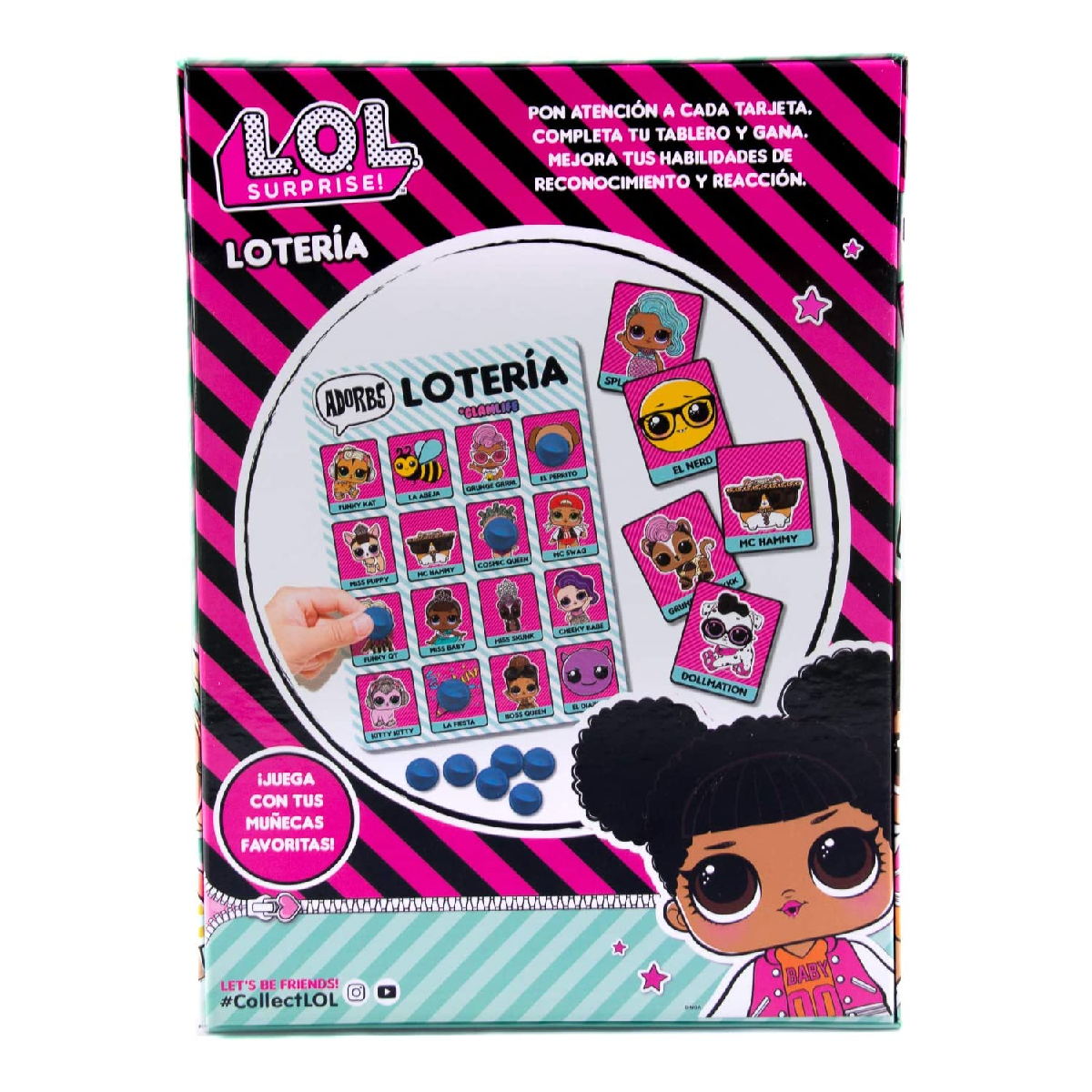 Juego de Mesa Lotería para en Niños Lol Surprise - Novelty