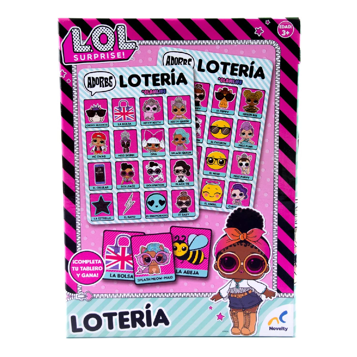 Foto 5 pulgar | Juego de Mesa Lotería para en Niños Lol Surprise - Novelty