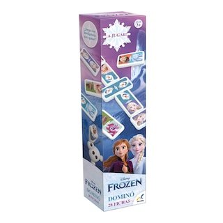 Foto 2 | Dominó Mediano para Niños de Frozen Novelty